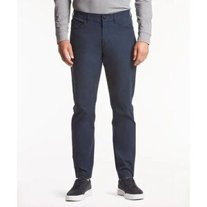 Public Rec‎ Dealmaker Performance Pants Mens Size 35x30 Navy Blue Golf Work NWOT